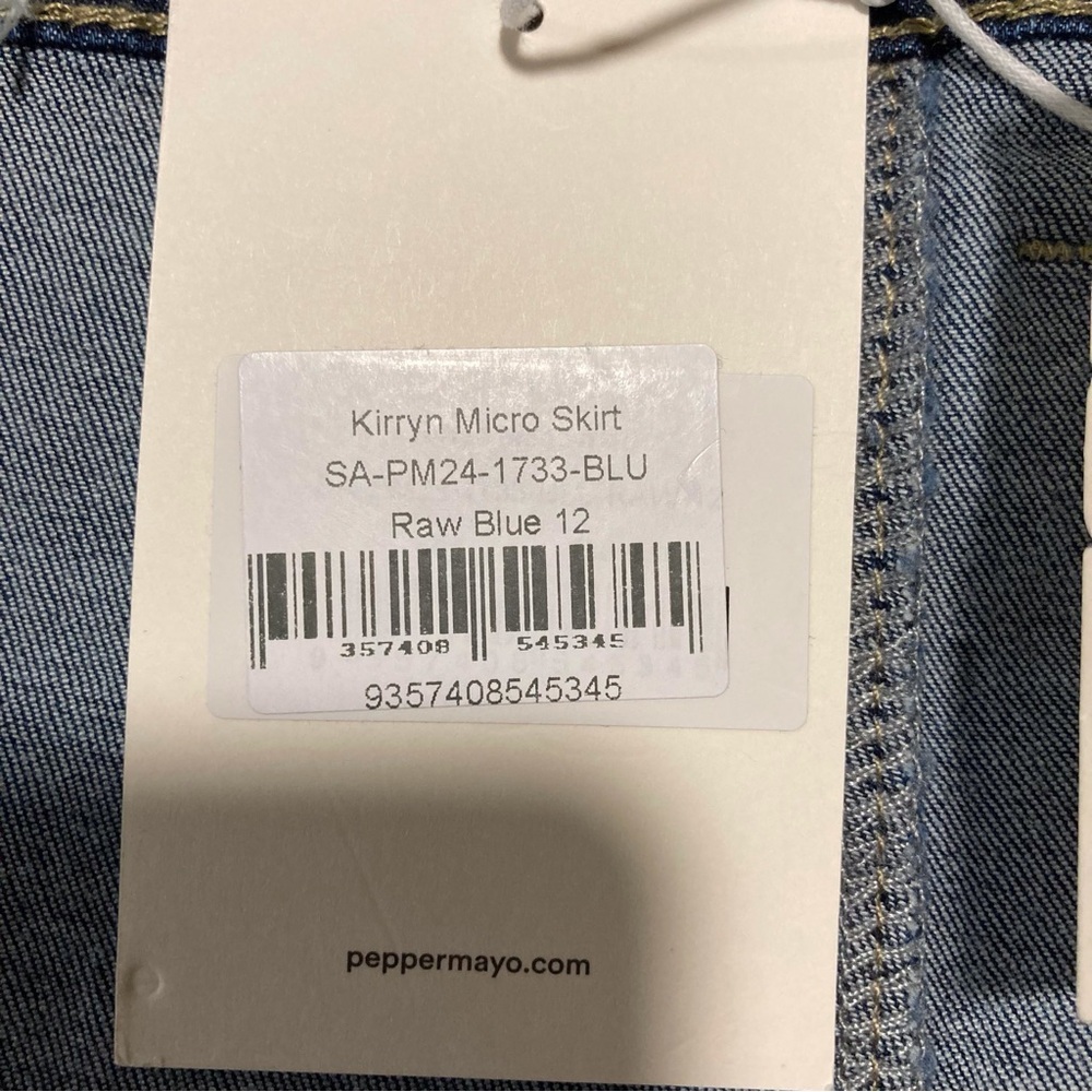 Peppermayo Kirryn Micro Mini Denim Skirt - Picture 4 of 8